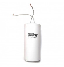 Конденсатор для LG, Samsung, Ariston, Bosch, СВВ60 100мкФ, с проводом, 450V, х61001