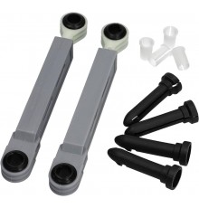 Амортизатор бака для стиральной машины Electrolux, AEG, Zanussi усилие 80N + комплект крепления, 4071361473