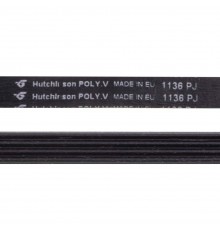 Приводной ремень барабана стиральной машины Ariston, Indesit, Hutchinson 1136 J4, J128UN