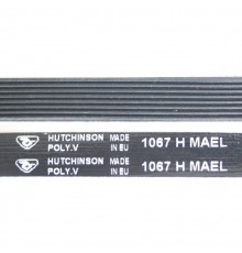 Приводной ремень барабана стиральной машины Indesit, Hutchinson 1067 H8, H029