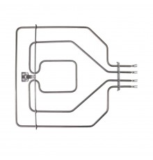 ТЭН духовки 2800W(1300+1500), нерж, L375х360мм, верхний, Neff, Siemens, Bosch, 240V, 748052