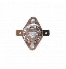 Набор 6 шт Термостат для водонагревателя Ariston, Thermex KSD303, 16A 80°С биметаллический самовозвратный, KM316080