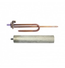 Комплект ТЭН 2 кВт (2000 Вт) RCA для водонагревателя Ariston + анод, R10026K1