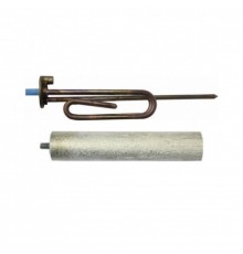 Комплект ТЭН 1,5 кВт (1500 Вт) RCF для водонагревателя Ariston ABS, SGHP, Thermex ES, ER + анод, 3401164K1