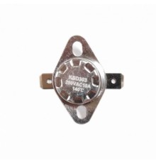 Набор 5 шт Термостат для водонагревателя Thermex, Ariston, Electrolux KSD303, 10A 140°С биметаллический самовозвратный, KM310140