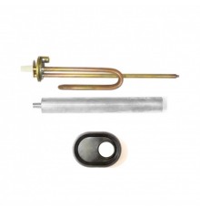 Комплект ТЭН 1,5 кВт (1500 Вт) RCA для водонагревателя Ariston ABS, SGHP + прокладка + анод, R816645K