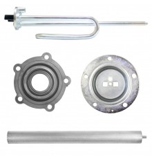 Комплект ТЭН 1,5 кВт (1500 Вт) RCF для водонагревателя Thermex ES, ER Silver + фланец + уплотнительная прокладка + анод, 20851F