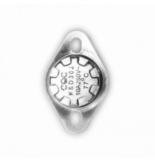 Набор 5 шт Термостат для водонагревателя Thermex, Ariston, Electrolux KSD302, 10A 77°С биметаллический самовозвратный, KM100315