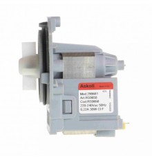 Сливной насос (помпа) для стиральной машины LG, Samsung, Zanussi, Атлант, Askoll 290681, 30W, 3 винта, Р008